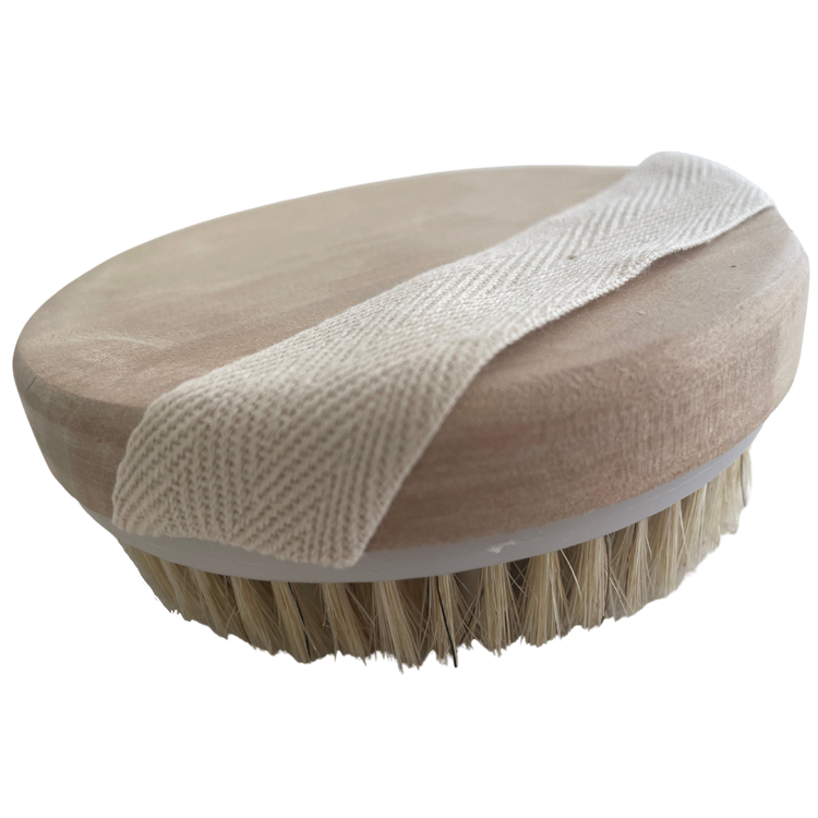 Cepillo de Madera y Bambu para Masaje Celulitis con Agarradera Body Face