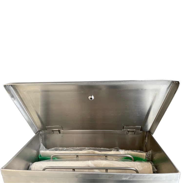 Compresero para 4 Compresas Acero Inoxidable