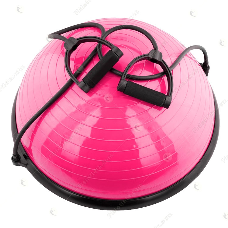 Pelota de balance y equilibrio con ligas tipo Bosu