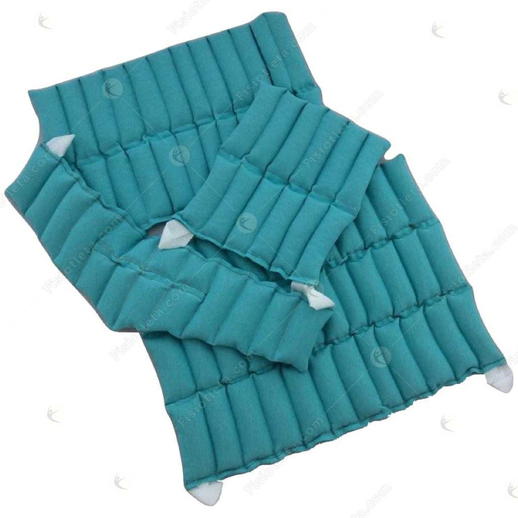 Set de 4 Compresas de Semilla Fisiotleta color menta