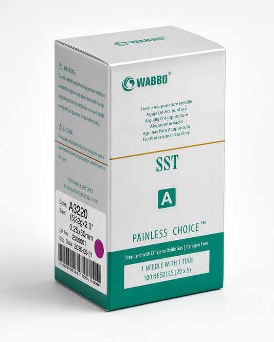 Agujas de Acupuntura Estériles WABBO Painless Choice | Uso Profesional