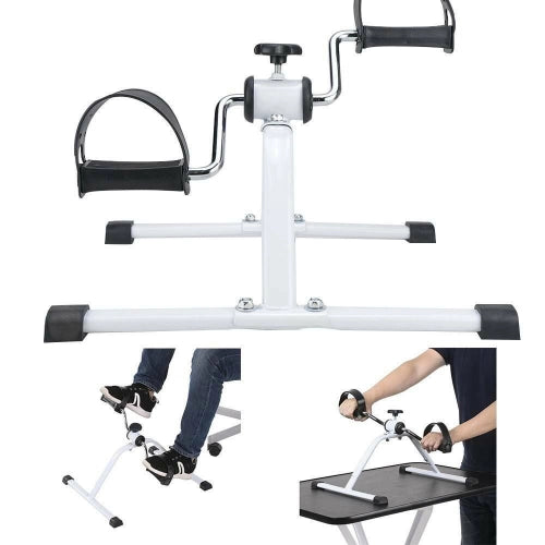 Cicloergometro Pedales Máquina Ejercicio Fitness Plegable Profesional