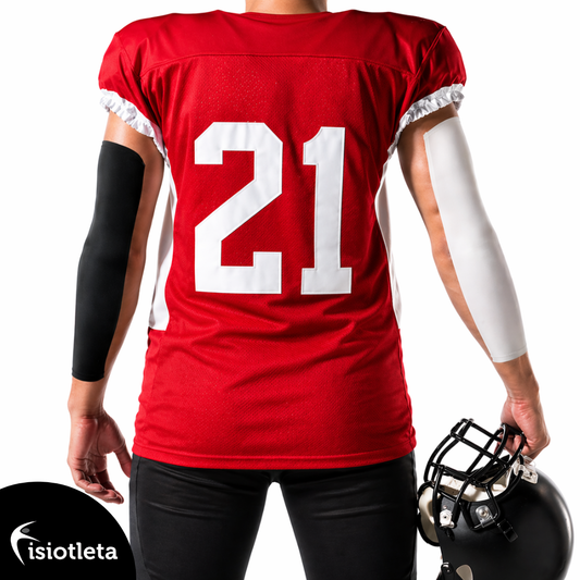 Cinta Turf Deportiva Extra Ancha para Fútbol Vendaje Impermeable Ultra Adhesivo para Brazo y Tobillo Protección en Césped Blanco y Negro