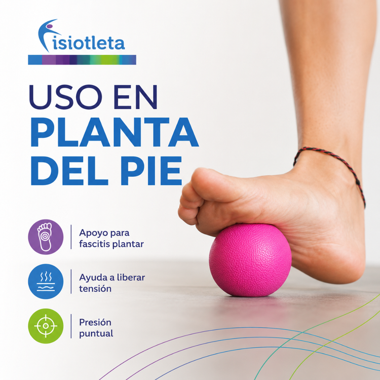 Pelota Lacrosse 6 cm Liberacion Miofascial Massage