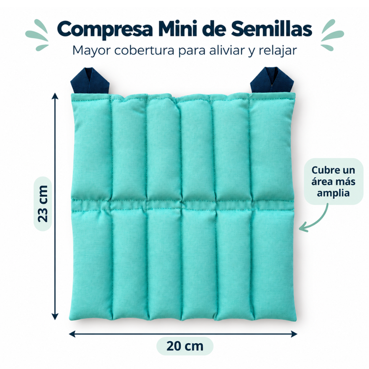 Compresa de Semilla Mini para Frío y Calor