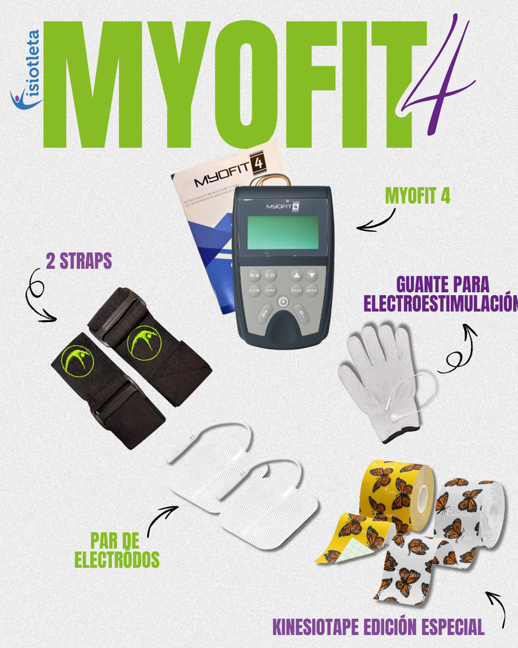 Myofit 4 Electroestimulador + Regalos GRATIS ¡BLACK FRIDAY!