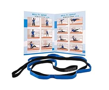 Banda de Estiramiento con Niveles – Cinta de Yoga / Yoga Strap Segmentada