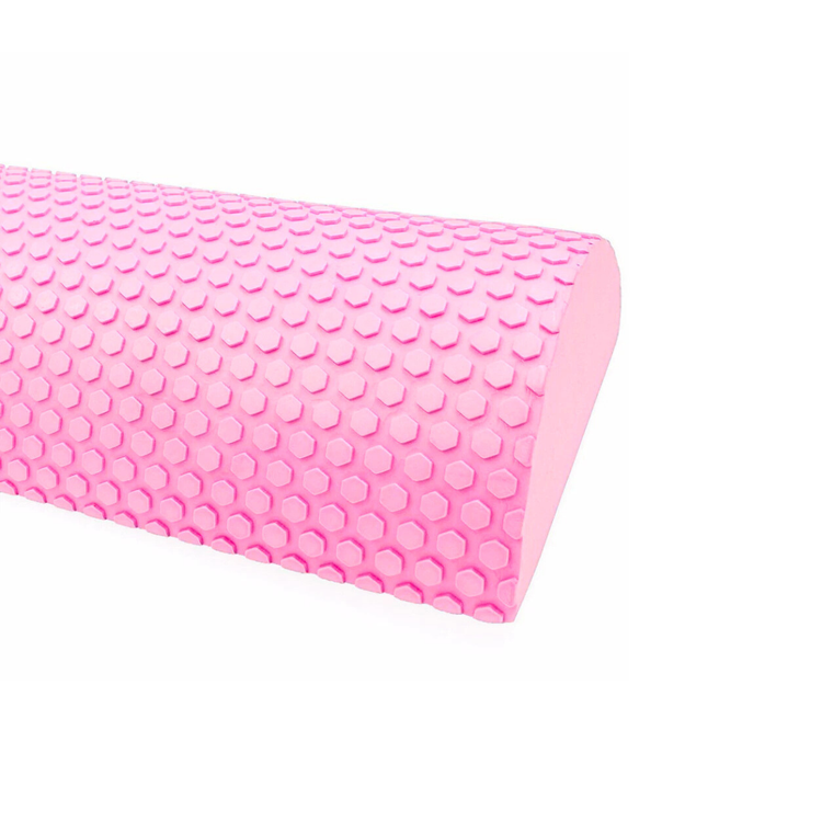 Rodillo de Masaje Medio Cilindro EVA 30 cm Medio Cilindro Tronco Propioceptivo Yoga, Pilates y Liberación Miofascial