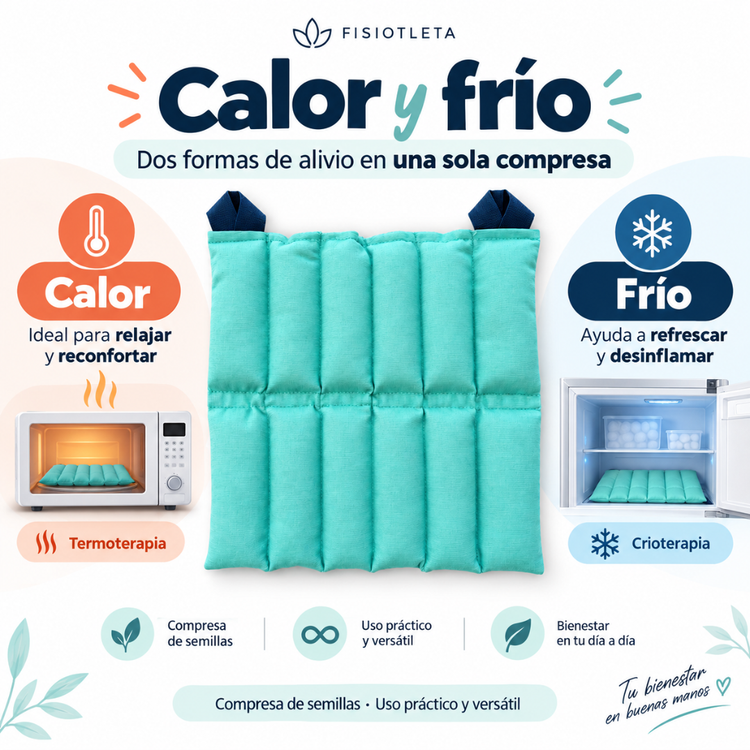Compresa de Semilla Mini para Frío y Calor