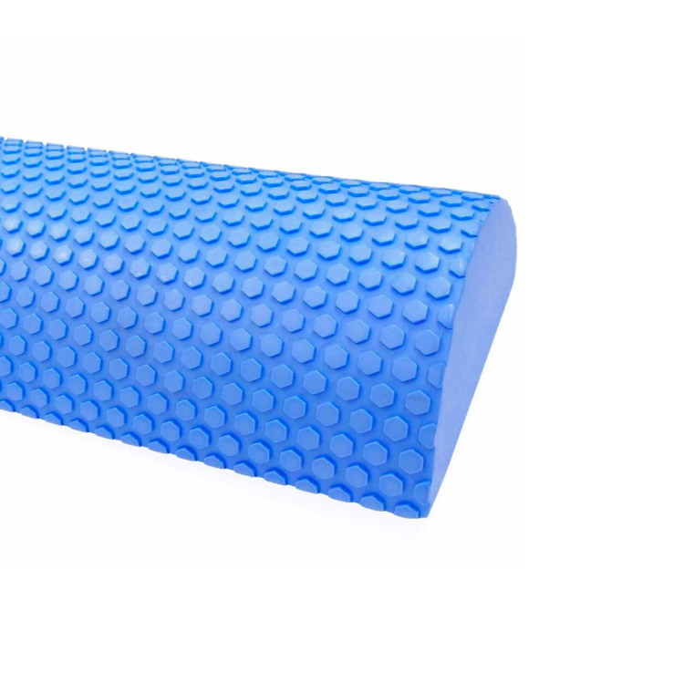 Rodillo de Masaje EVA 45 cm Medio Cilindro Tronco Propioceptivo Yoga, Pilates y Liberación Miofascial