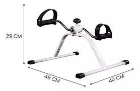 Cicloergometro Pedales Máquina Ejercicio Fitness Plegable Profesional