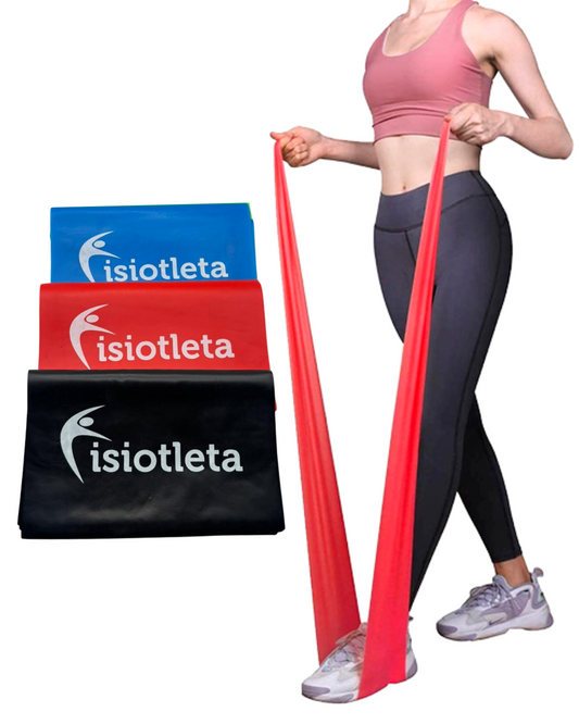 Bandas Elásticas Abierta, Ligas para Ejercicios, Pilates