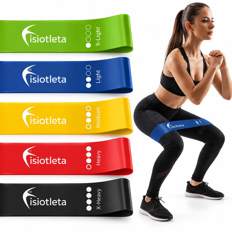 Kit 10 Bandas de Resistencia Abiertas y Cerradas + Bolsa Transportadora Gratis