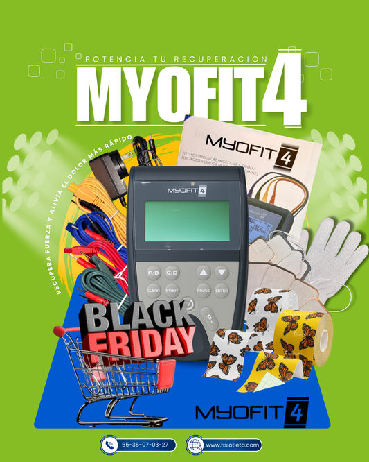 Myofit 4 Electroestimulador + Regalos GRATIS ¡BLACK FRIDAY!