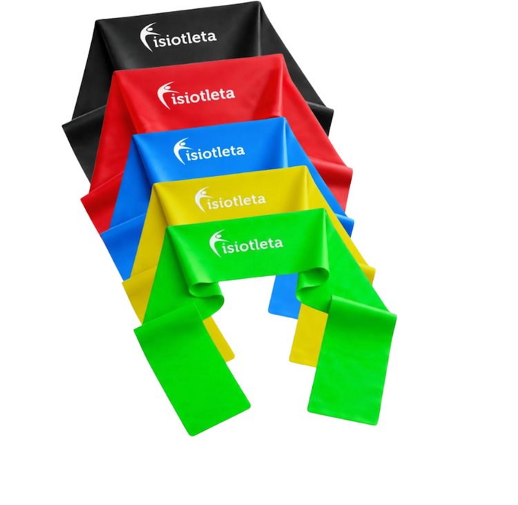 Kit 10 Bandas de Resistencia Abiertas y Cerradas + Bolsa Transportadora Gratis
