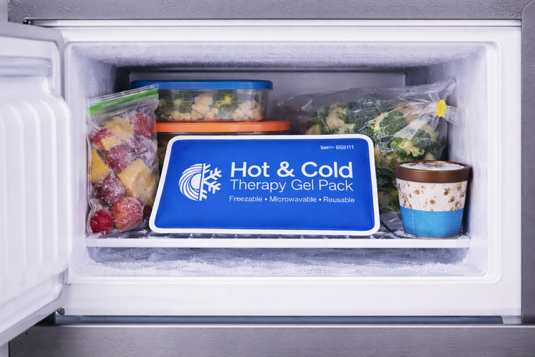 Compresa de Gel Frio Caliente Diferentes Tamaños Nunca Se Congela