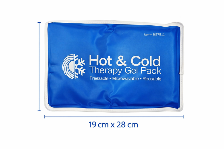 Compresa de Gel Frio Caliente Diferentes Tamaños Nunca Se Congela