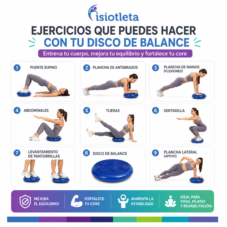 Discos de balance Propiocepción