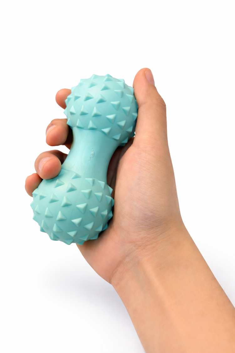 Pelota de Masaje Doble tipo Cacahuate para Liberación Miofascial  Balón para Fascia, Fisioterapia, Espalda, Cuello y Recuperación Muscular