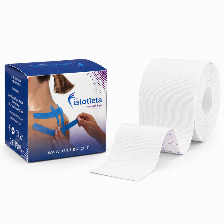 Vendaje Neuromuscular 5 cm, Kinesiotape, Cinta Kinesiológica 5 cm, Tape Neuromuscular de Algodón I