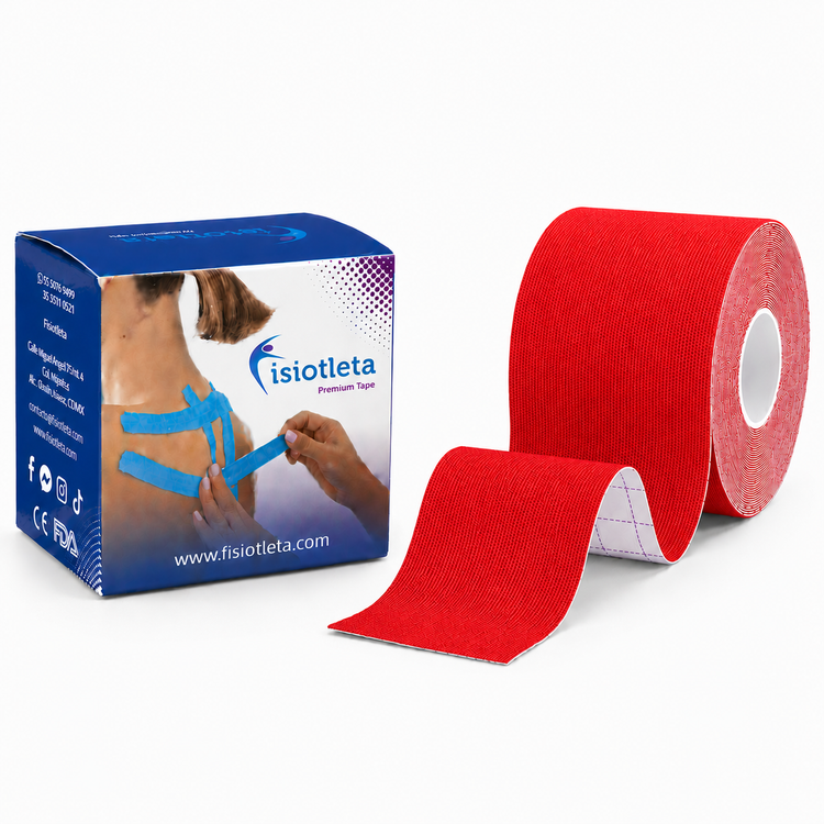 Vendaje Neuromuscular 5 cm, Kinesiotape, Cinta Kinesiológica 5 cm, Tape Neuromuscular de Algodón I
