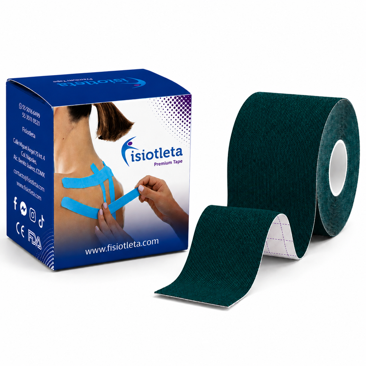 Vendaje Neuromuscular 5 cm, Kinesiotape, Cinta Kinesiológica 5 cm, Tape Neuromuscular de Algodón I