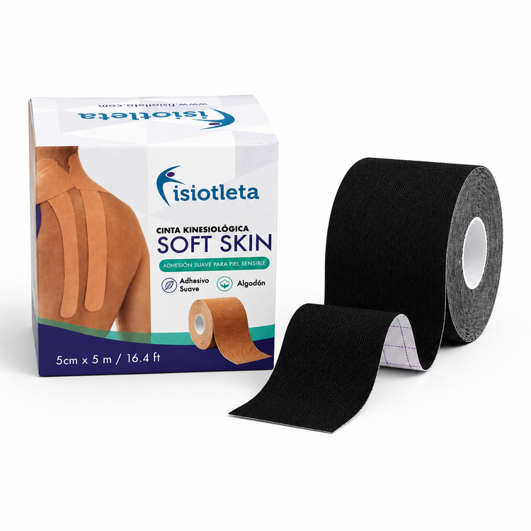 CINTA KINESIOLOGICA SOFT SKIN PARA PIEL SENSIBLE