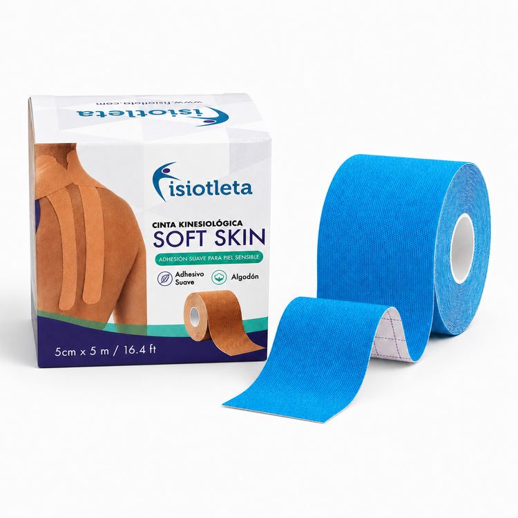 CINTA KINESIOLOGICA SOFT SKIN PARA PIEL SENSIBLE