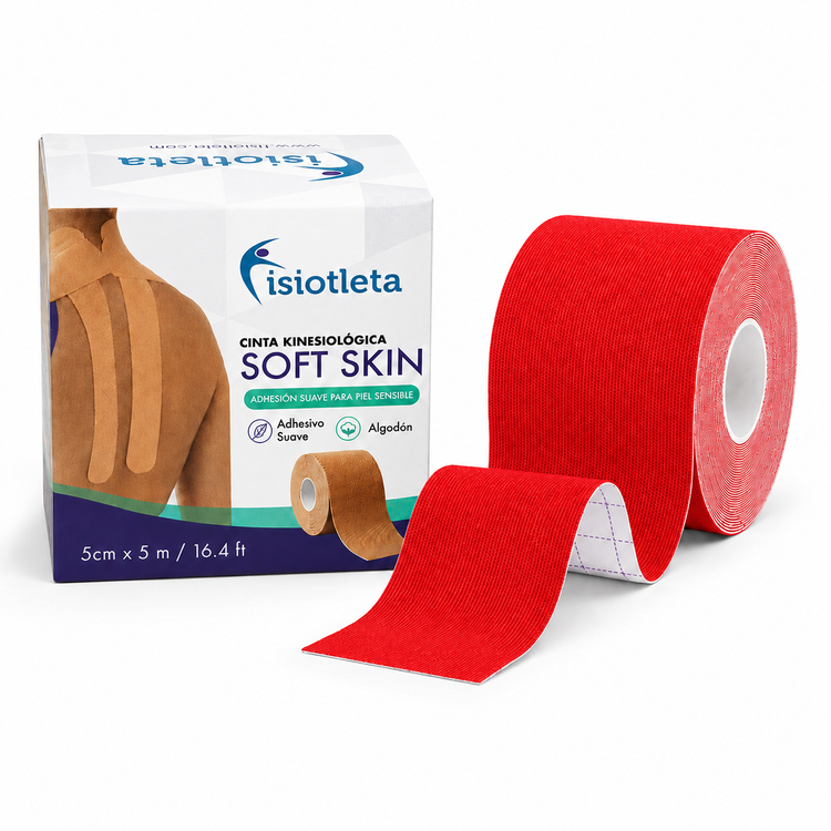 CINTA KINESIOLOGICA SOFT SKIN PARA PIEL SENSIBLE