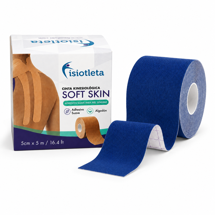 CINTA KINESIOLOGICA SOFT SKIN PARA PIEL SENSIBLE