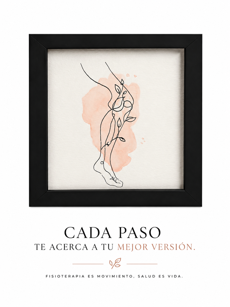 Colección El arte de cuidar tu cuerpo Cuadros Anatómicos para consultorio de Fisioterapia Diseño Único y Exclusivo