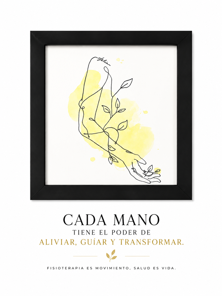 Colección El arte de cuidar tu cuerpo Cuadros Anatómicos para consultorio de Fisioterapia Diseño Único y Exclusivo