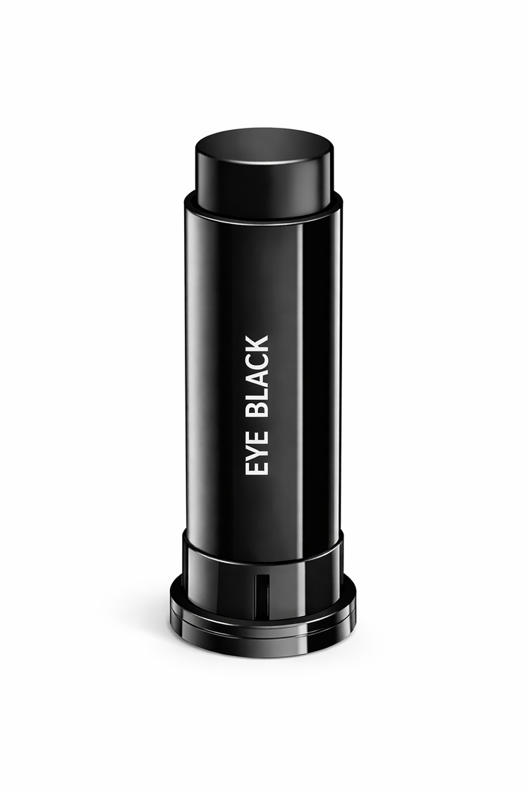 Pintura Eye Black Sombra para Ojos Antisolar para Deportes de Campo Football Americano, besibol, tocho