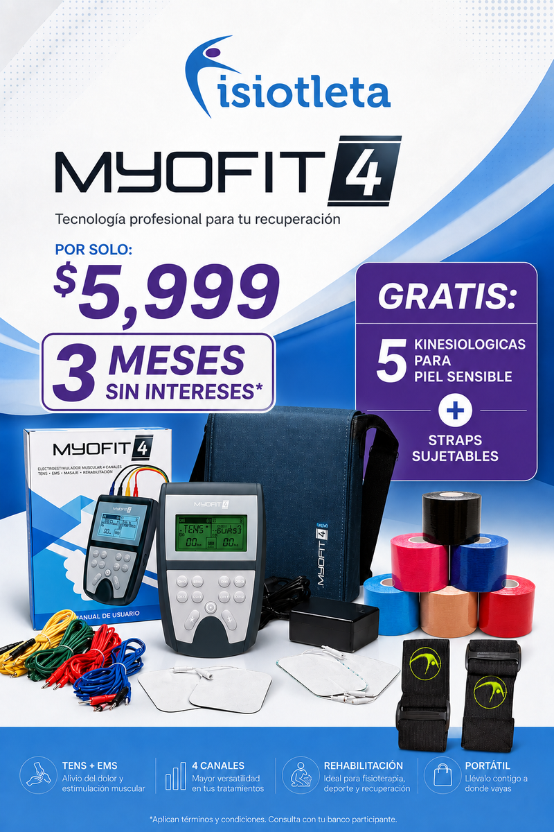 MYOFIT 4 EN DESCUENTO + ACCESORIOS GRATIS
