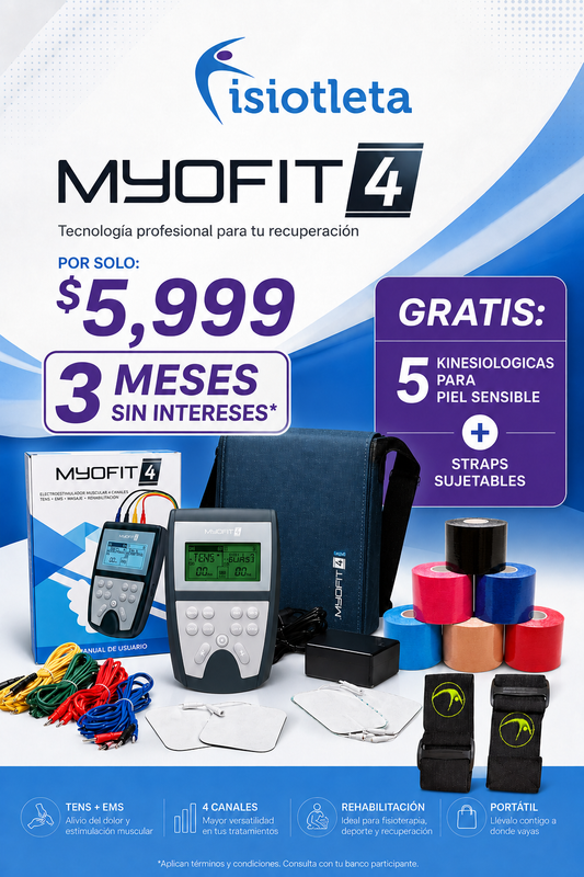 MYOFIT 4 EN DESCUENTO + ACCESORIOS GRATIS