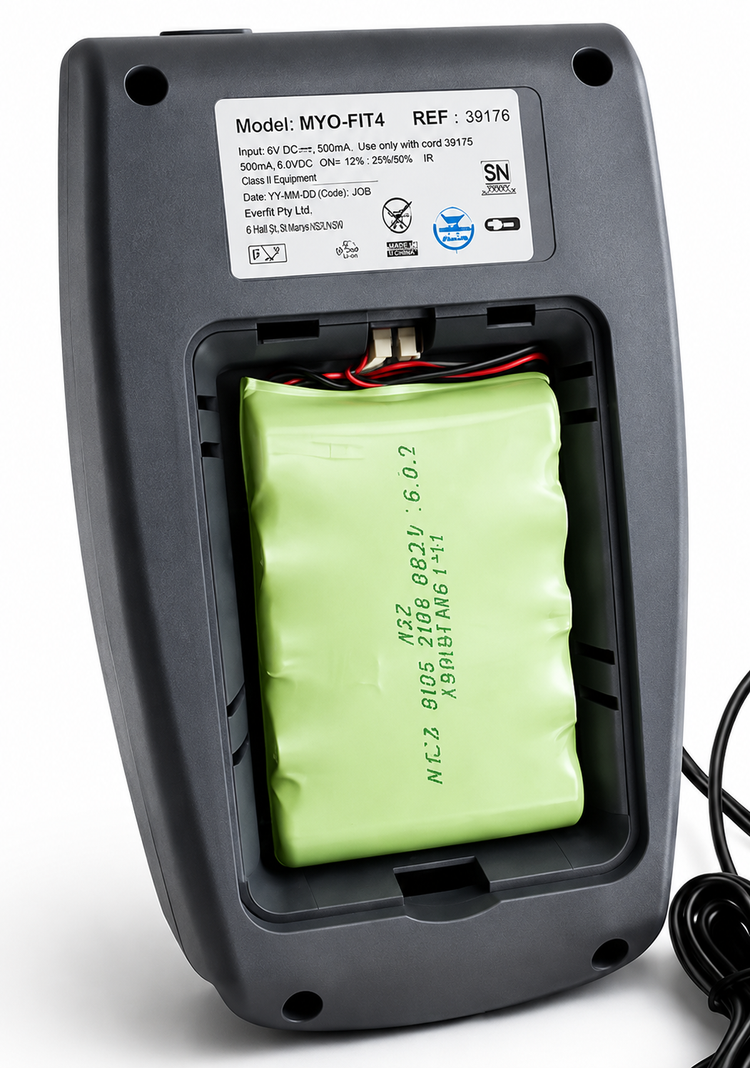 Baterías / Pilas recargables para MYOFIT 4 Verde Repuesto