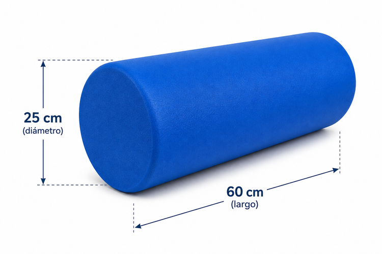 Cilindro Rodillo Para Terapia Cojín de Apoyo Rodillo de Reposo de Cabeza y Piernas