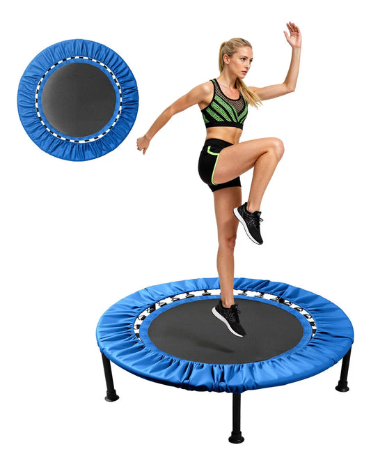 Trampolín Fitness para Ejercicio Jumping Brincolín de Aeróbicos para Cardio y Entrenamiento en Casa