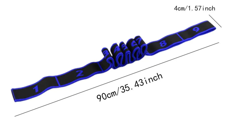 Liga Strap de Flexibilidad Elastico Banda Segmentada