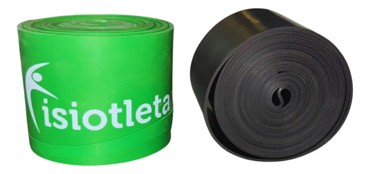 Set 2  Flossband de 2 Resistencias Liga Floss band Bandas Elasticas Fitness