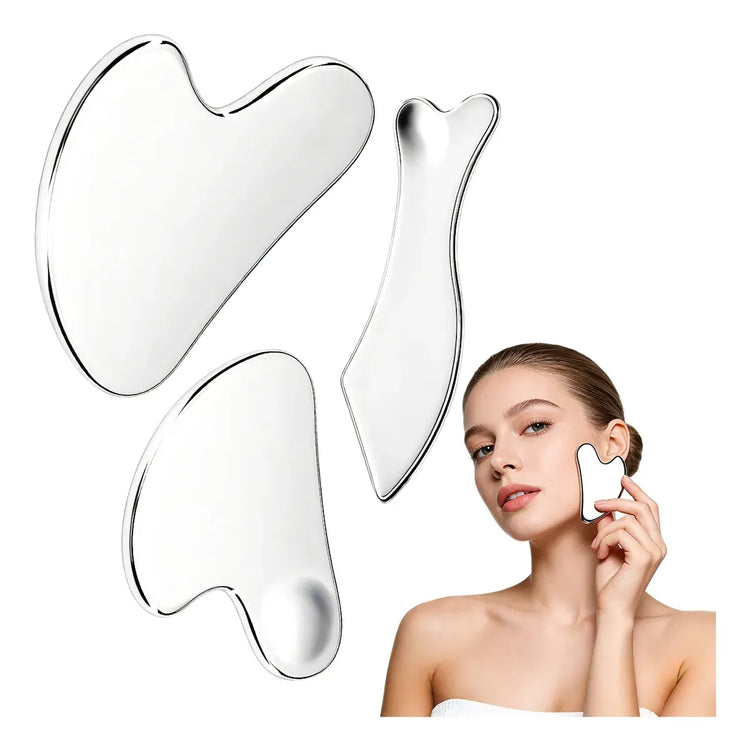 Kit Gua Sha 3 Piezas Relajación, Belleza y Bienestar en Cada Masaje