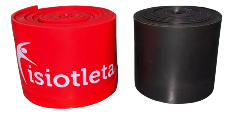 Set 2  Flossband de 2 Resistencias Liga Floss band Bandas Elasticas Fitness