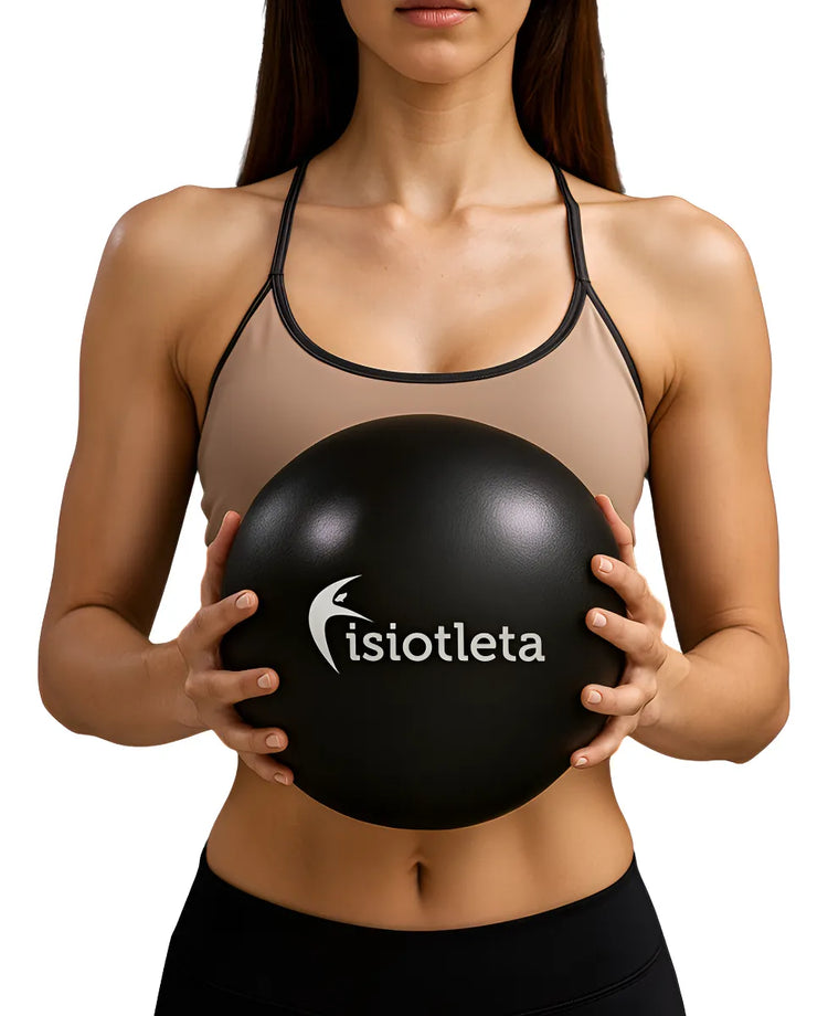 Pelota Pilates Antiexplosión Yoga Vulcanizada 25 Cm Fisiotleta