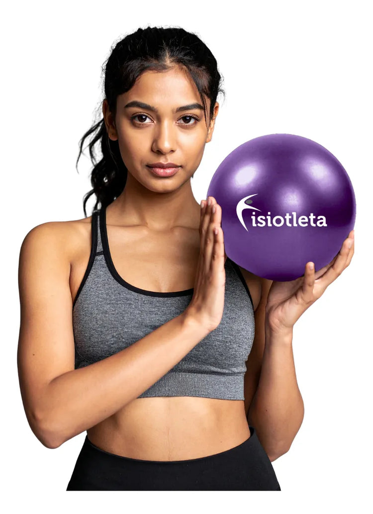 Pelota Pilates Antiexplosión Yoga Vulcanizada 25 Cm Fisiotleta