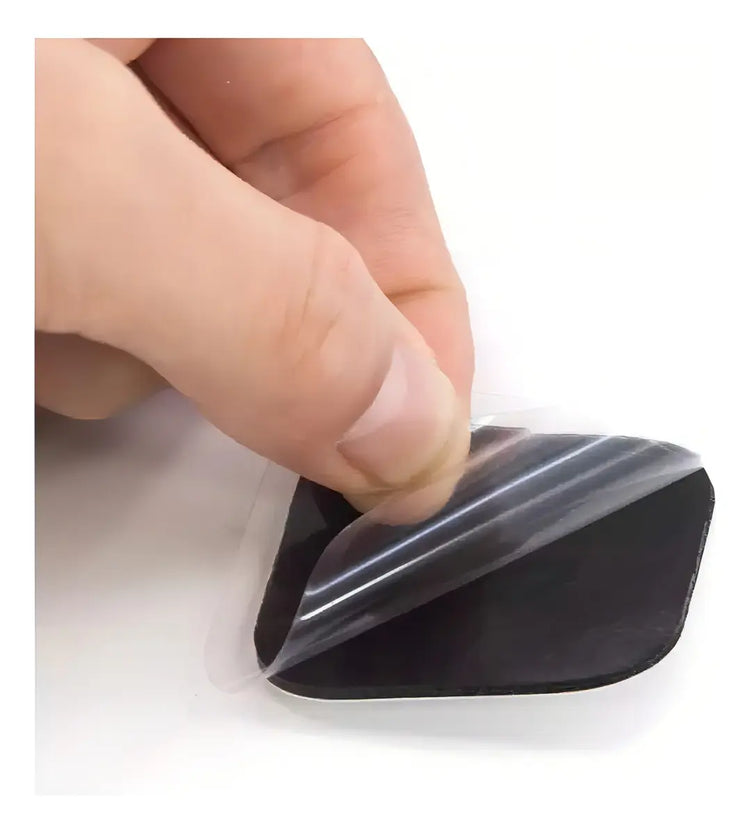 Par de Electrodos 5x5 de Botón para Electroestimulación TENS/EMS Fisioterapia Uso terapéutico