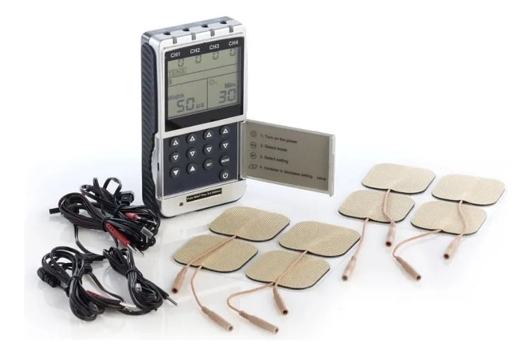 Twin Stim Plus Electroestimulador TENS EMS para Rehabilitación, Fisioterapia y Alivio del Dolor Muscular