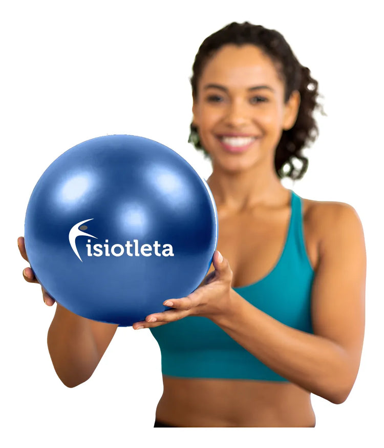 Pelota Pilates Antiexplosión Yoga Vulcanizada 25 Cm Fisiotleta