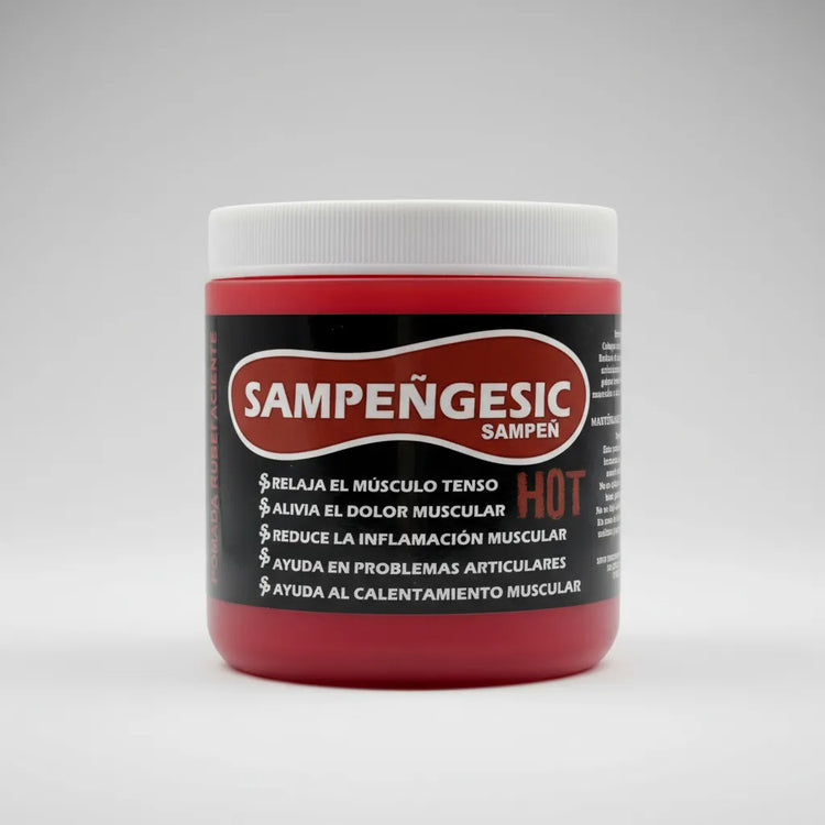 Sampeñgesic Pomada HOT Tipo Cramer De 250gr y 500gr