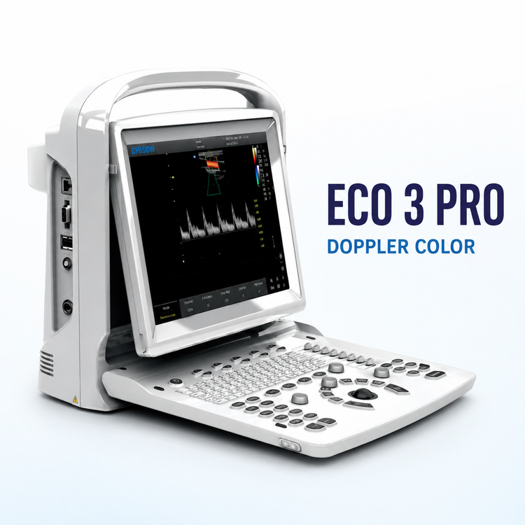 Ecógrafo Doppler Color Portátil ECO 3 Pro Axxen Medical | Ultrasonido Diagnóstico Profesional
