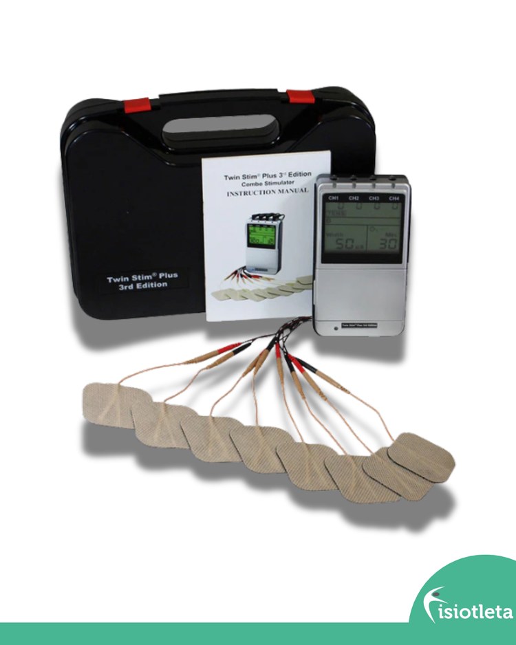 US Pro 2000 2nd Edition + Twin Stim Plus 3ra Edición  Terapia Profesional de Ultrasonido y Electroestimulación